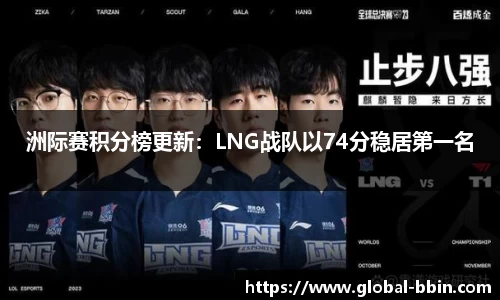 洲际赛积分榜更新：LNG战队以74分稳居第一名